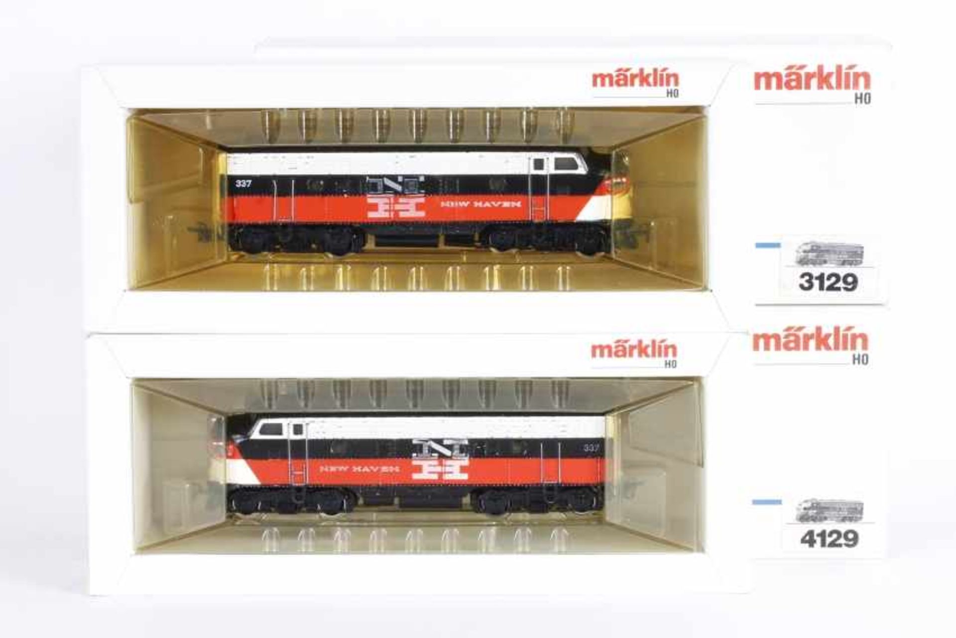 Märklin 3062 und 4062, zweiteilige US-Diesellok "NEW HAVEN"Märklin 3062 und 4062, zweiteilige US-