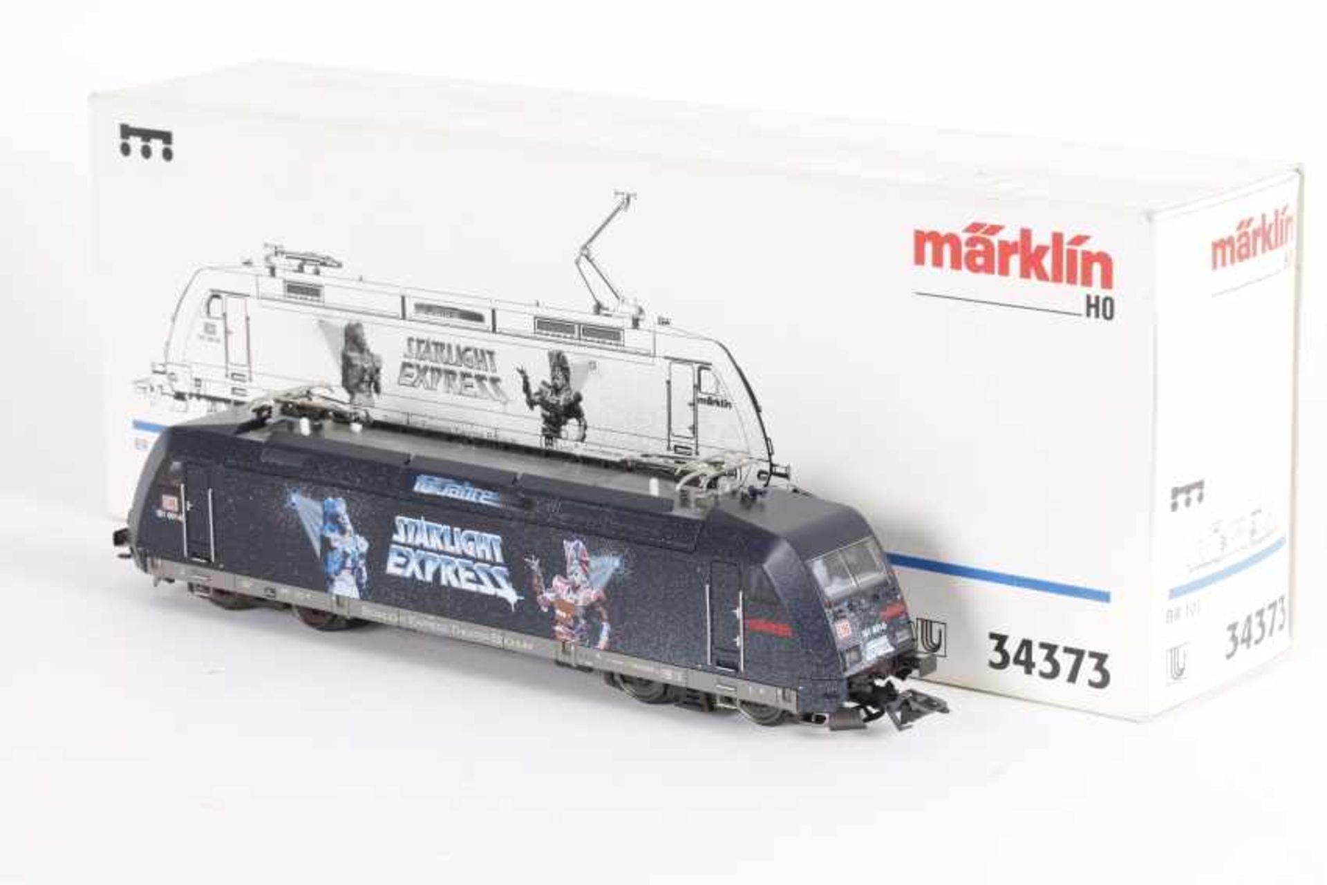 Märklin 34373, "STARLIGHT EXPRESS" Elektrolok "101 001-6" der DB-AGMärklin 34373, "STARLIGHT