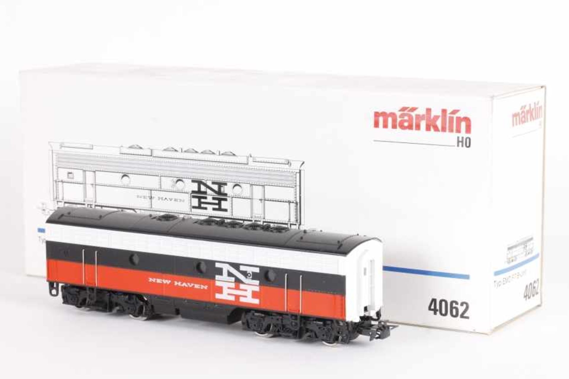 Märklin 4062, Diesellok-B-Unit "NEW HAVEN"Märklin 4062, Diesellok-B-Unit "NEW HAVEN", ohne