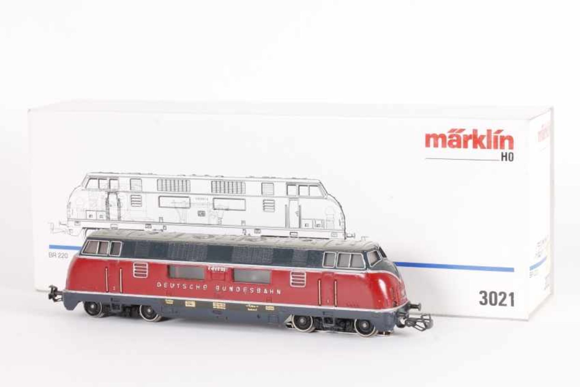 Märklin 3021, Diesellok "V 200 027" der BundesbahnMärklin 3021, Diesellok "V 200 027" der