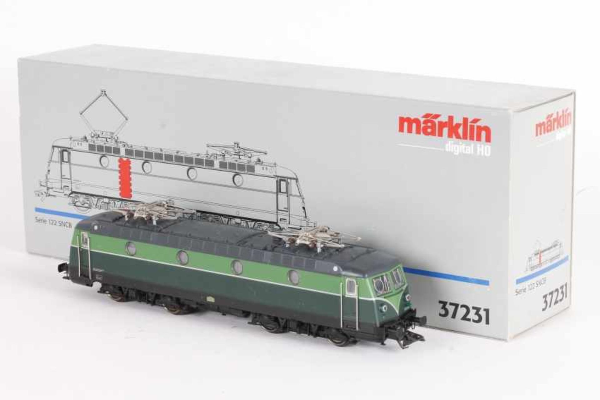 Märklin 37231, Elektrolok "122 028" der SNCBMärklin 37231, Elektrolok "122 028" der SNCB, fx-