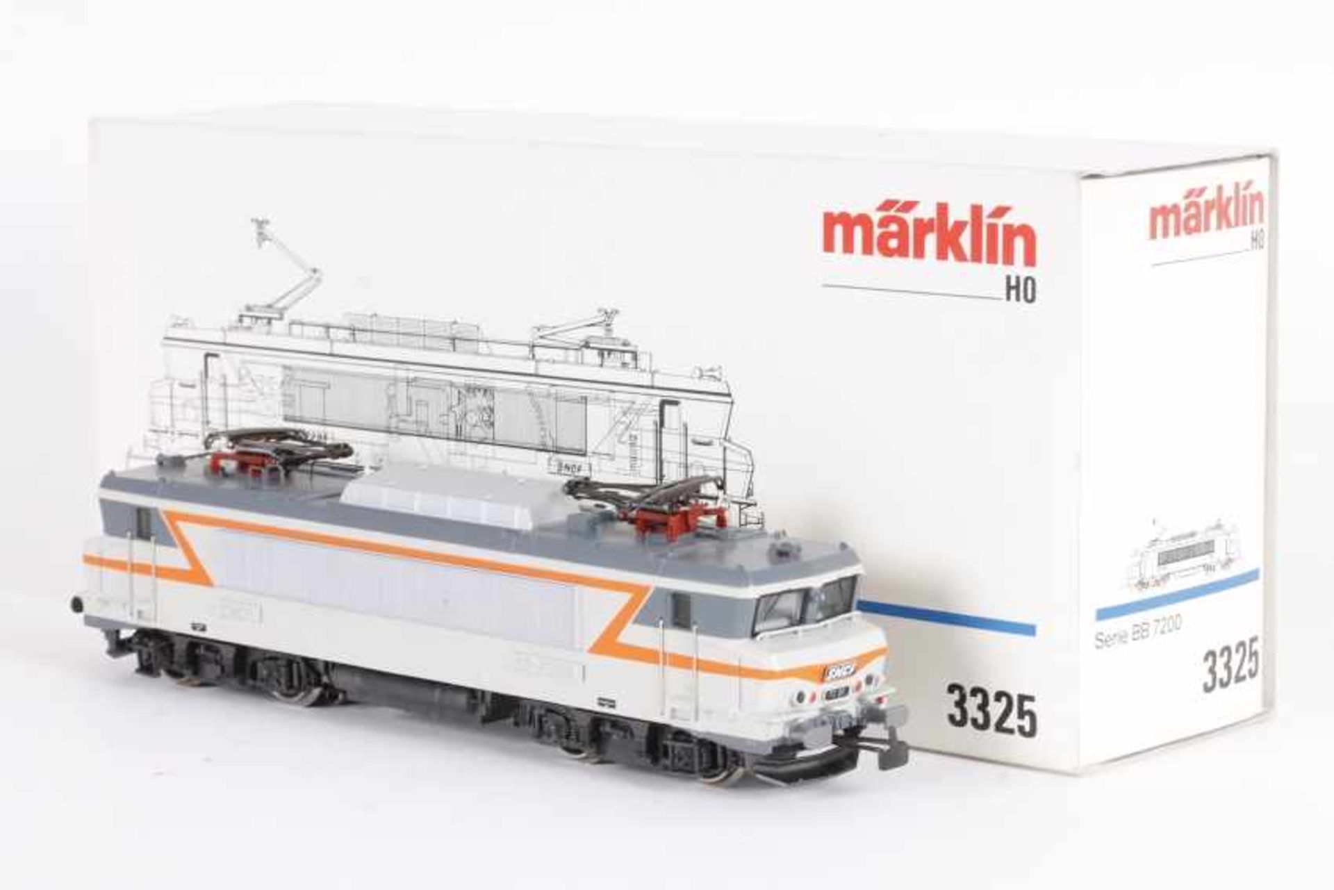 Märklin 3325, Elektrolok "BB-7298" der SNCFMärklin 3325, Elektrolok "BB-7298" der SNCF, analog,