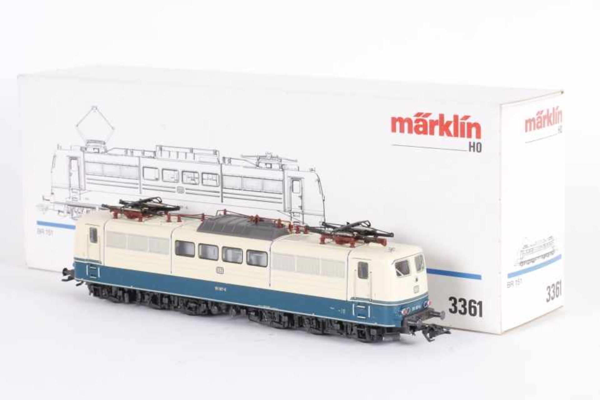 Märklin 3361, Elektrolok "151 107-0" der DBMärklin 3361, Elektrolok "151 107-0" der DB, analog,