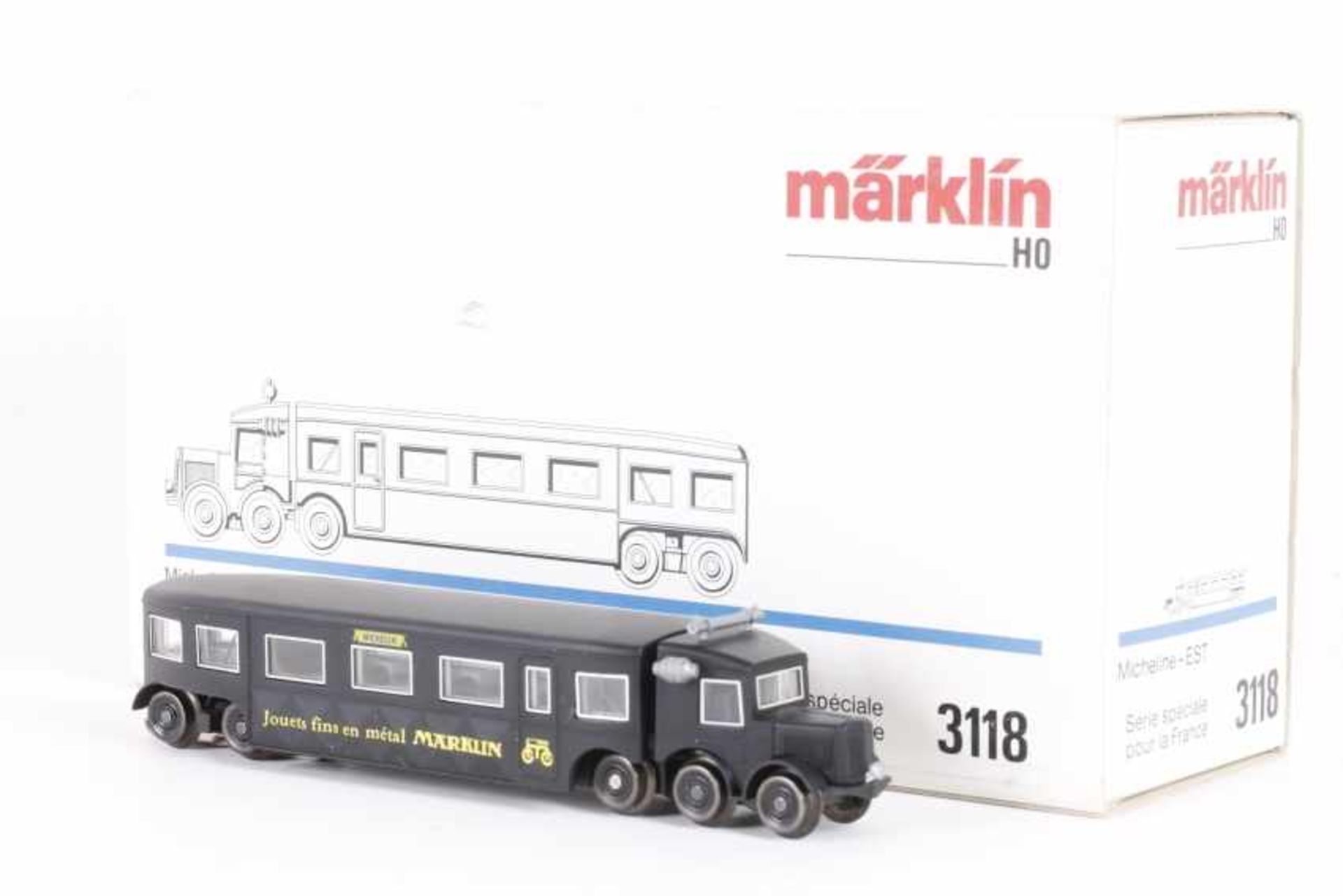 Märklin 3118, "MICHELIN" Triebwagen der franz. OstbahnMärklin 3118, "MICHELIN" Triebwagen der franz.