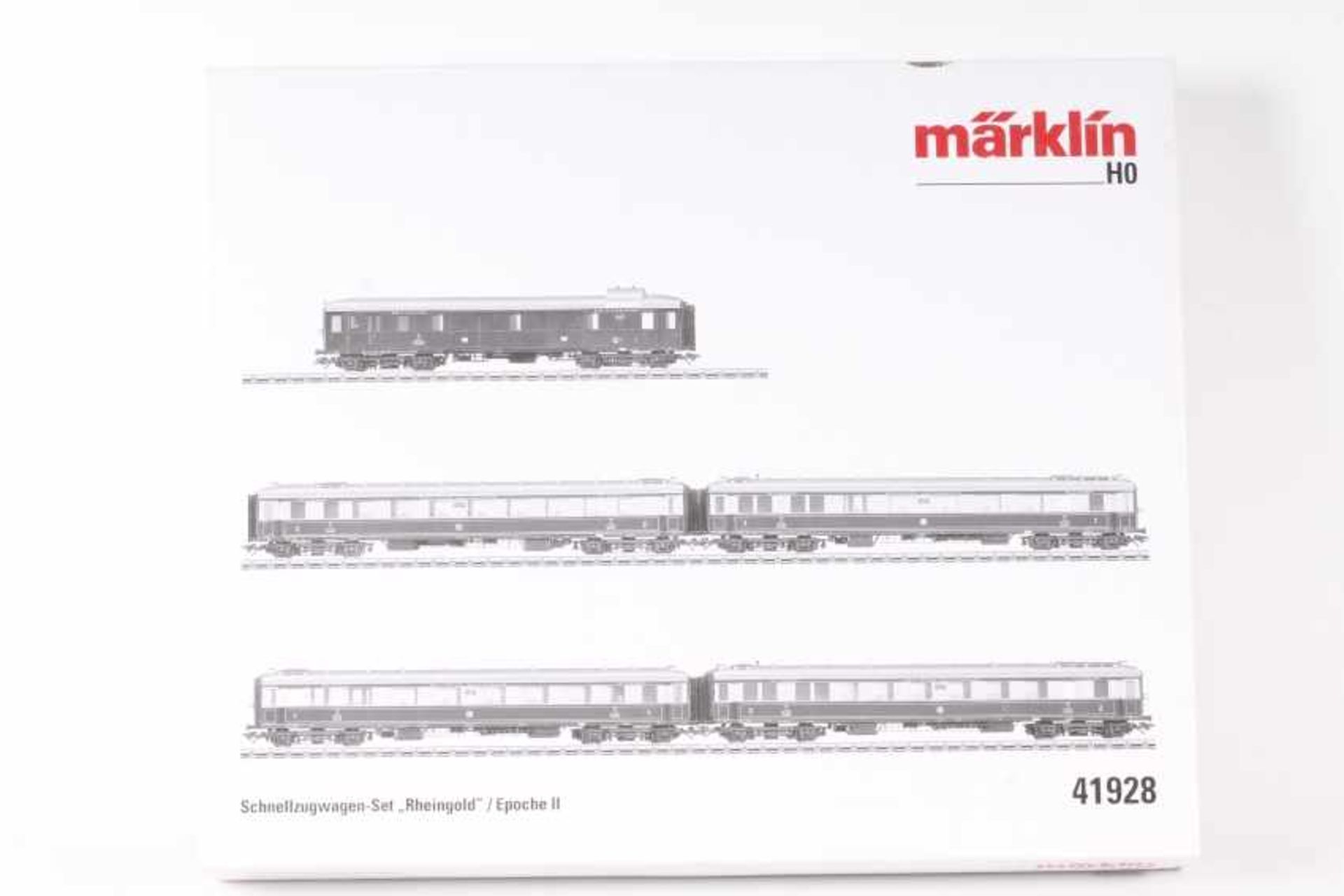 Märklin 41928, Schnellzugwagen-Set "Rheingold"Märklin 41928, Schnellzugwagen-Set "Rheingold", fünf