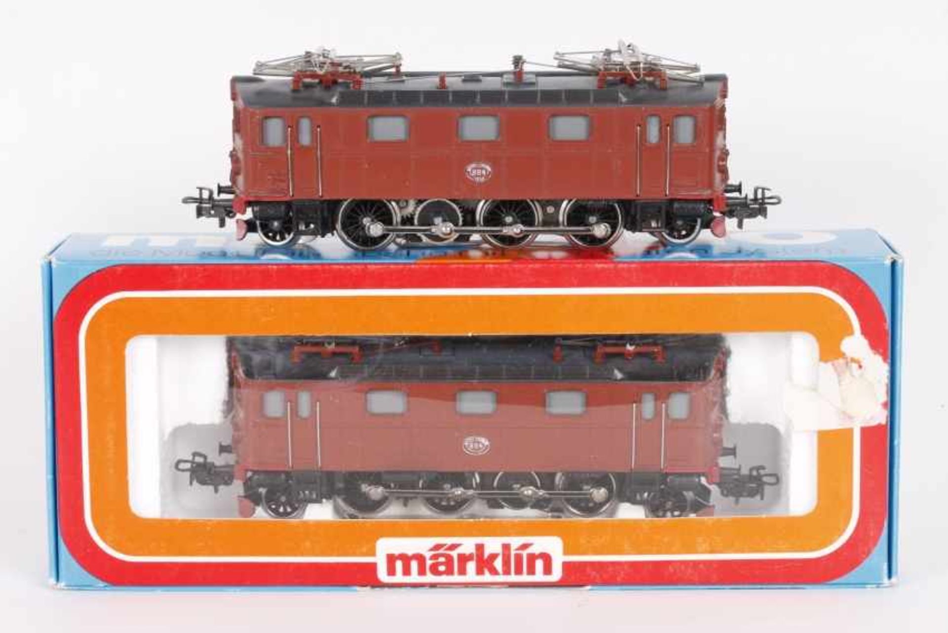 Märklin, 2 x 3030, zwei Elektroloks "884" der SJMärklin, 2 x 3030, zwei Elektroloks "884" der SJ,