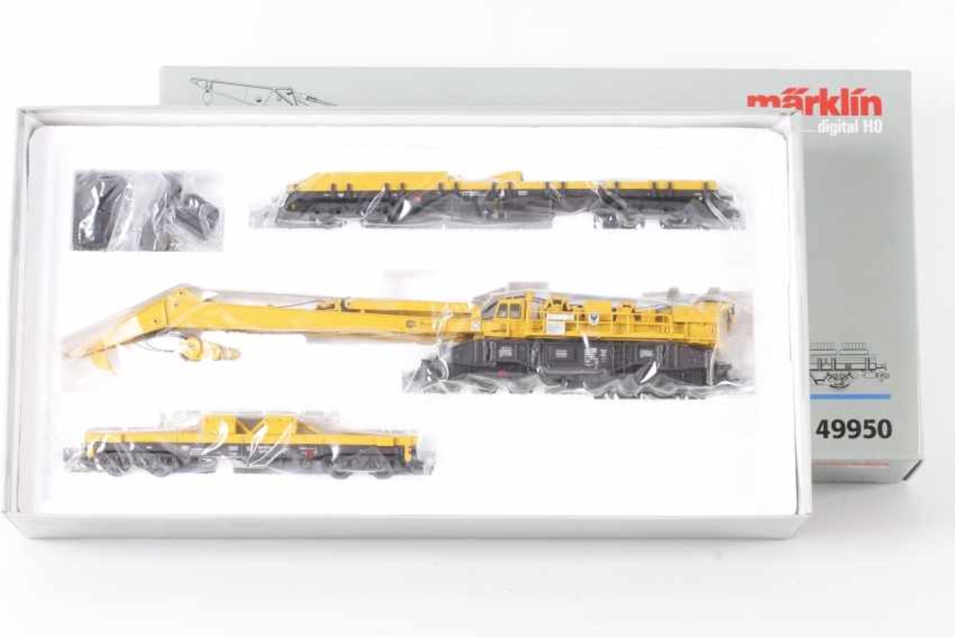 Märklin 49950, Eisenbahn-Kran-Set mit Digital-FunktionenMärklin 49950, Eisenbahn-Kran-Set mit