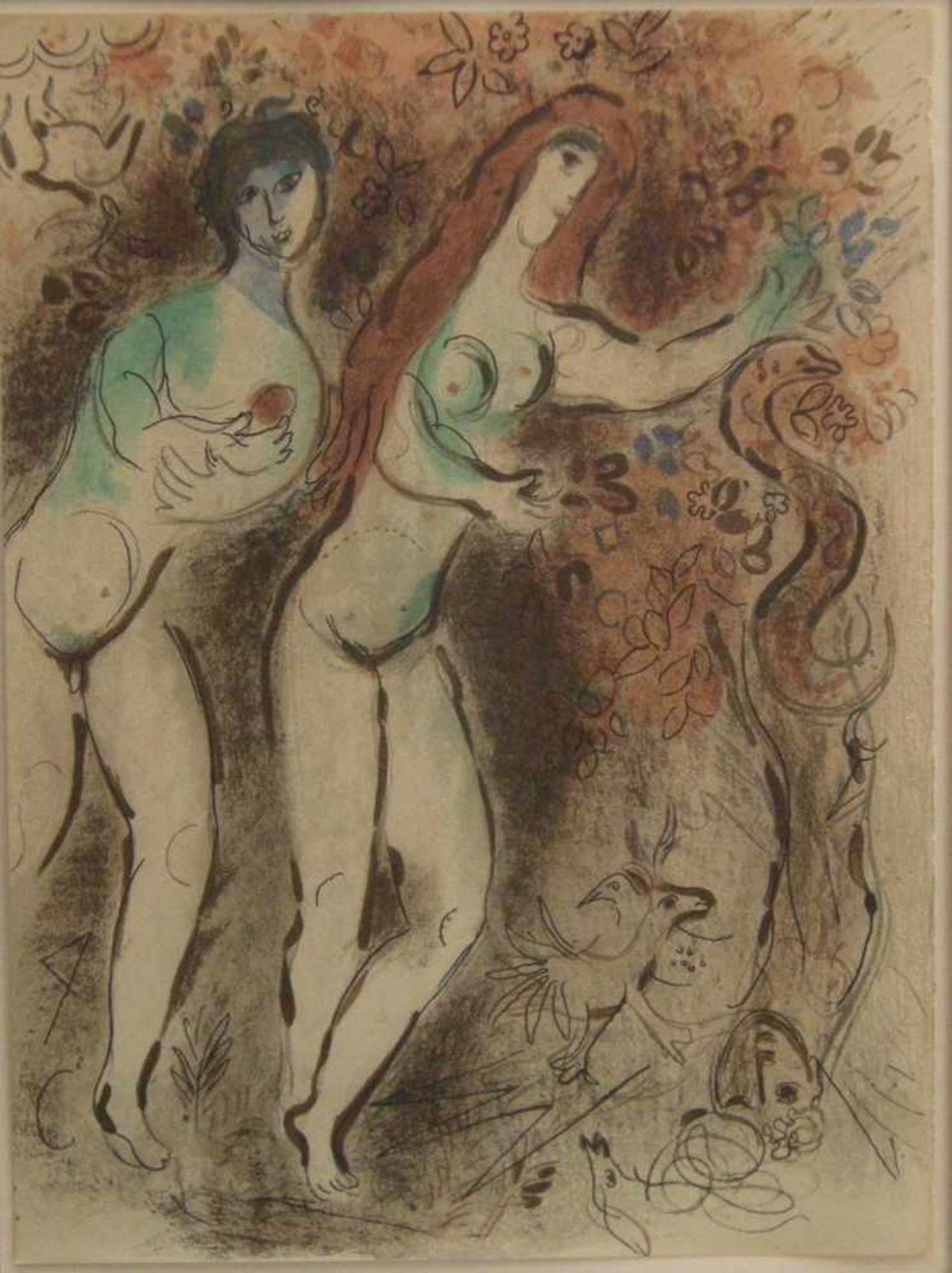 CHAGALL, Marc, *7.7.1887 Liosno/ Witebsk, +28.03.1985 Saint-Paul-de-Vence, nat- u internat Ausstell,