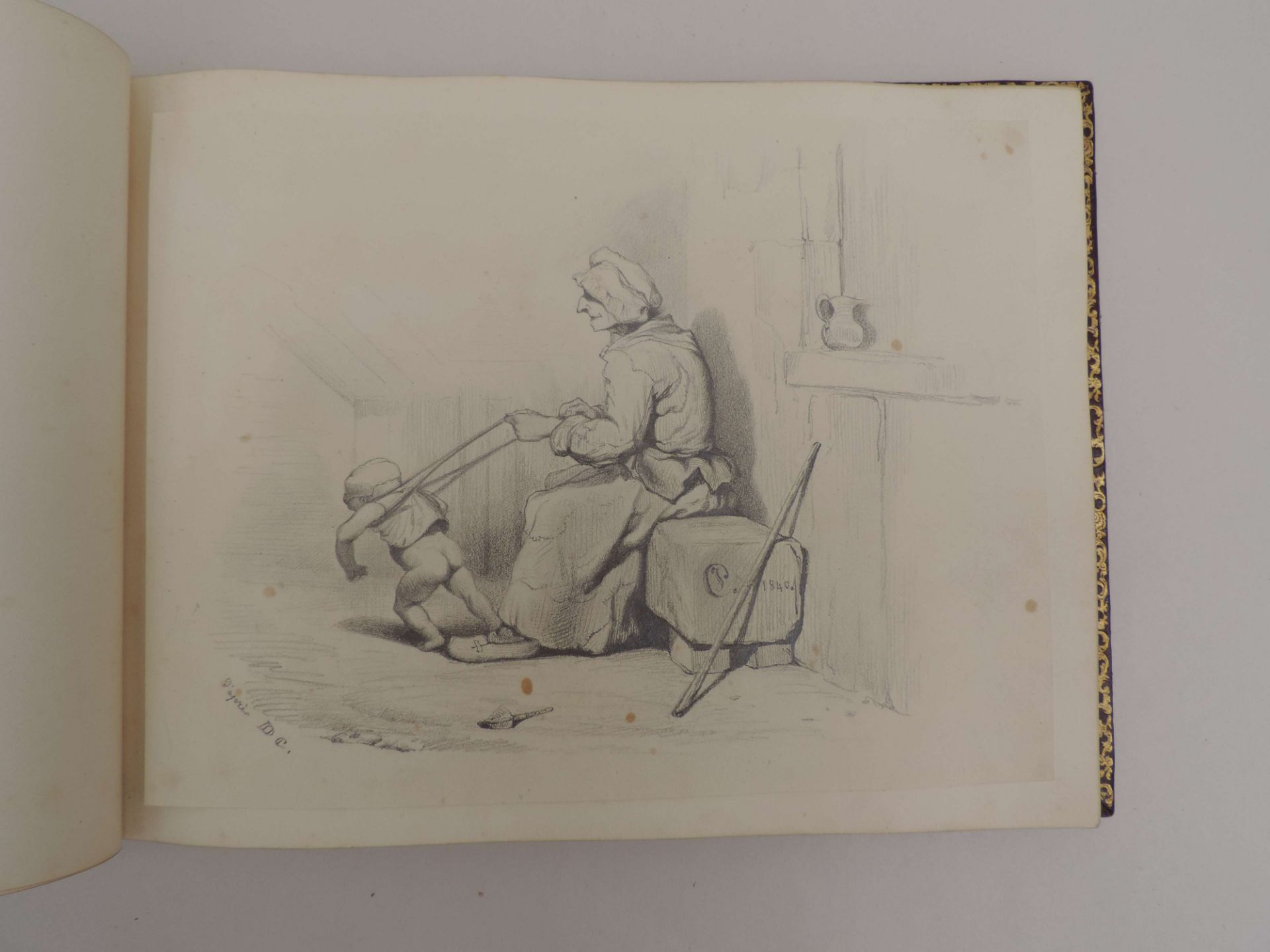 CHEVRIER, Jules, Maler, Kupferstecher, Archäologe, Sammler, *5.2.1816 Chalon-sur-Saone (Frankreich), - Bild 3 aus 10