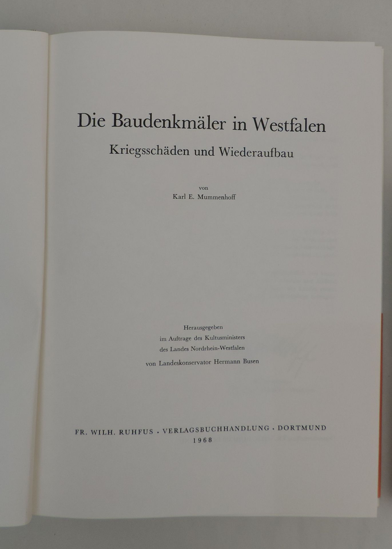 WINCKLER, Josef, Der tolle Bomberg, Stuttgart o J., geprägter Leineneinband, Mummenhoff, - Image 2 of 3
