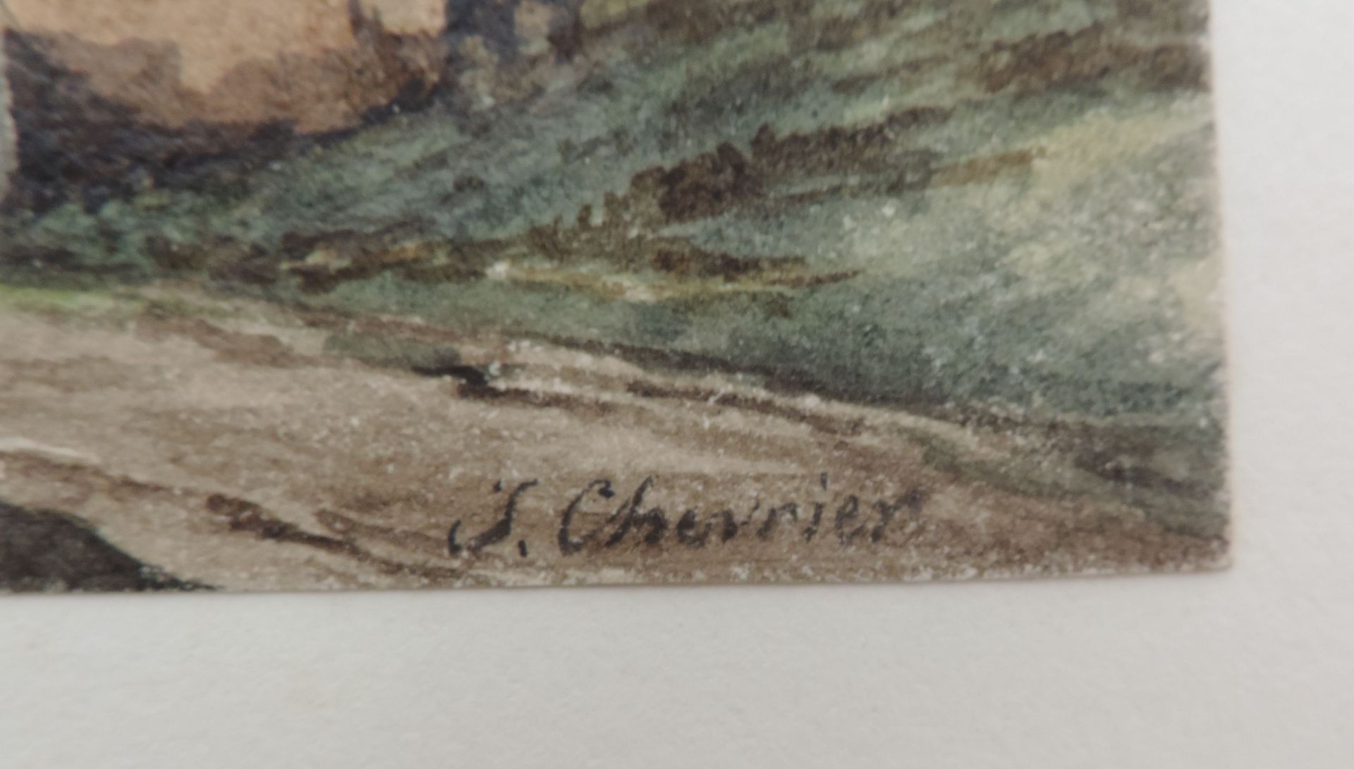 CHEVRIER, Jules, Maler, Kupferstecher, Archäologe, Sammler, *5.2.1816 Chalon-sur-Saone (Frankreich), - Image 7 of 10