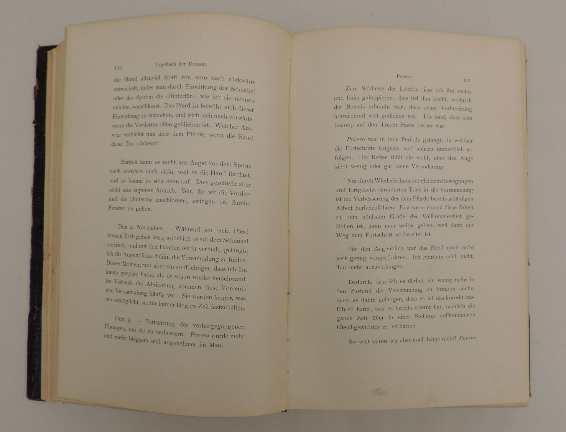 FILLIS, James, Tagebuch der Dressur. Aus dem Französischen übersetzt von Josef Halperson unter - Image 3 of 4