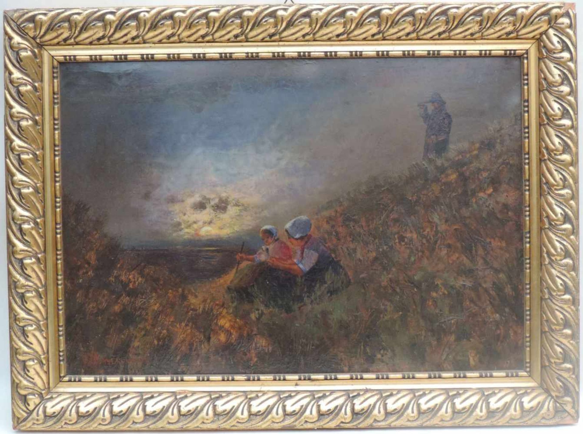 AMANN, Fritz, dtsch Portrat- u Landschaftsmaler, *11.11.1878 Gera-Untermhaus, +1968, (ThB I/ 377), - Bild 2 aus 3