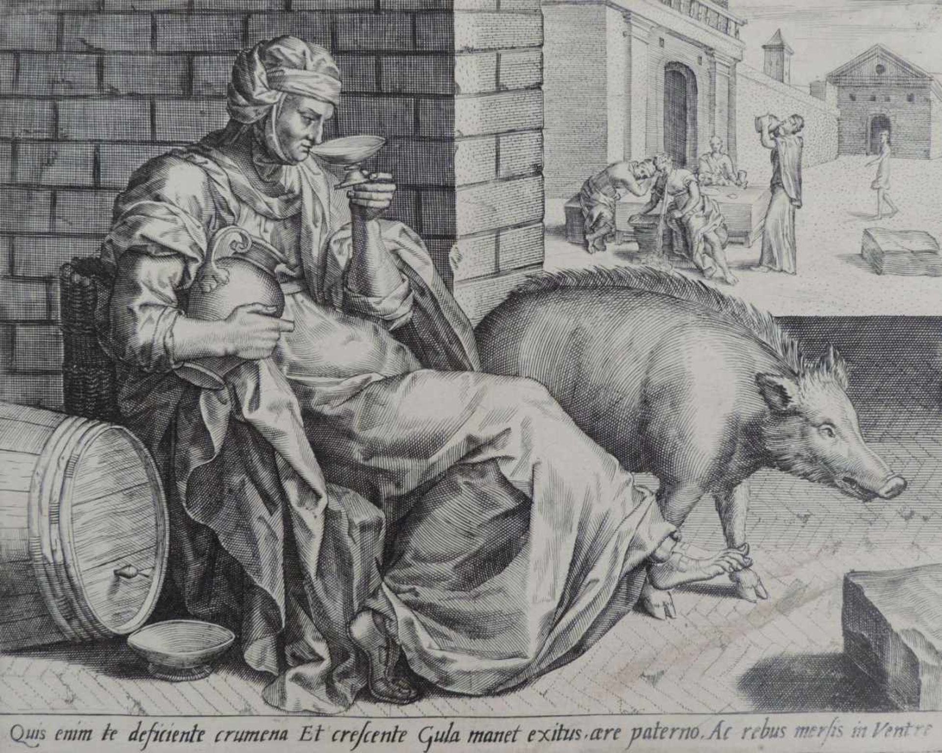 FURNIUS, Pieter Jalhea, aka Dufour (Defour, de Foere, Furnius), Pierre, belgischer Maler u - Bild 4 aus 7