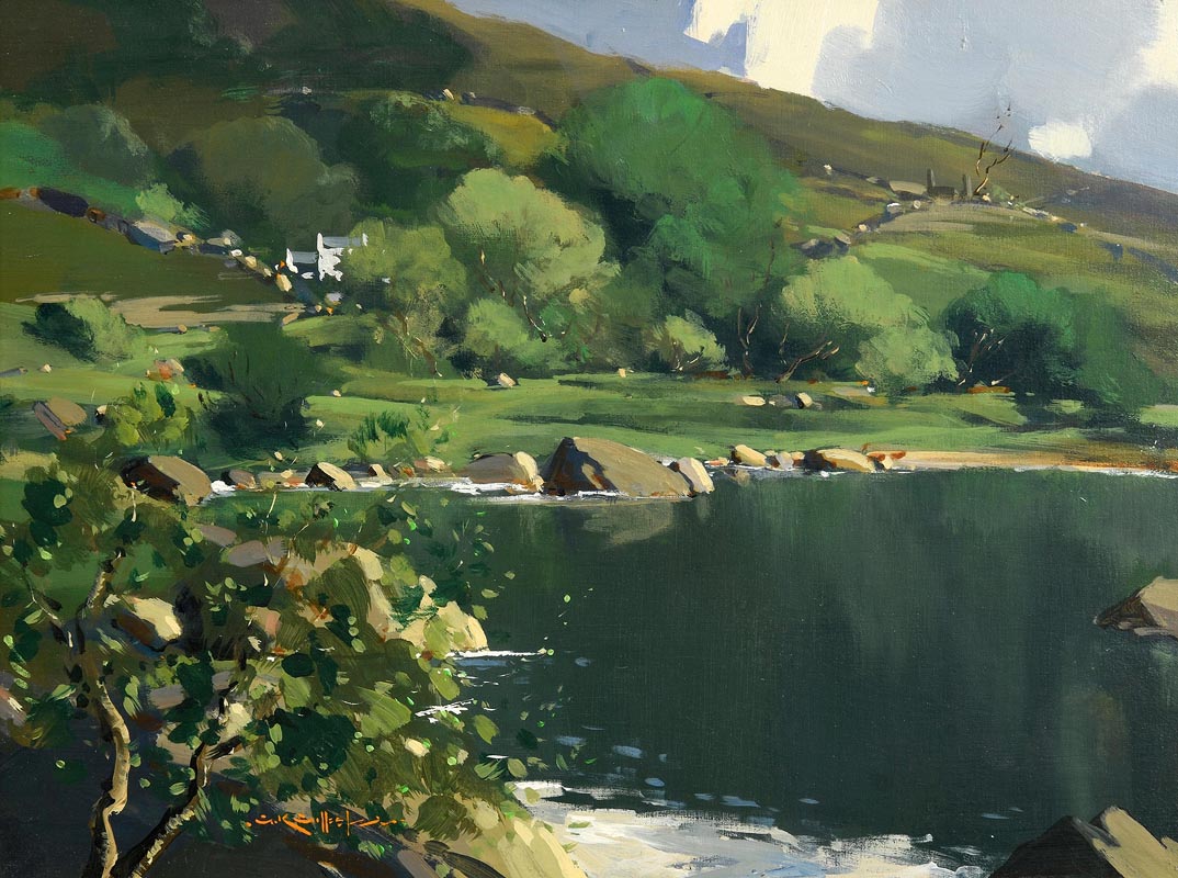 George K. Gillespie RUA (1924-1996)Glendun River, Cushendun, Co Antrim