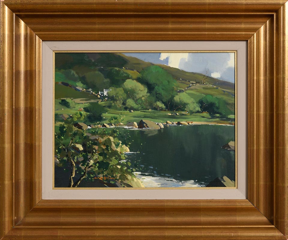 George K. Gillespie RUA (1924-1996)Glendun River, Cushendun, Co Antrim - Image 2 of 9