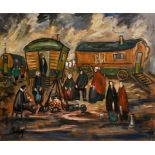Markey Robinson (1918-1999)Gypsy Camp