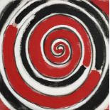 Sir Terry Frost (1915-2003)R, B and W Spiral for 00 (2000)