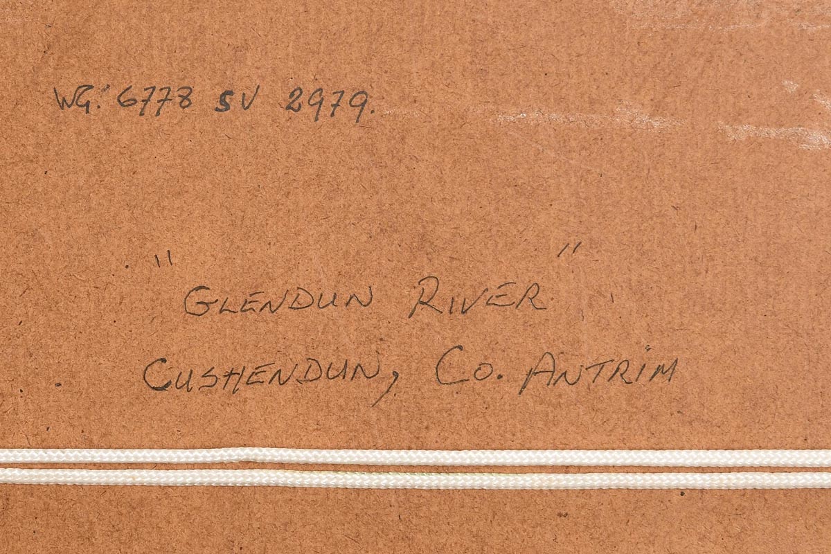 George K. Gillespie RUA (1924-1996)Glendun River, Cushendun, Co Antrim - Image 7 of 9
