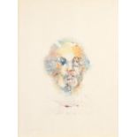 Louis Le Brocquy HRHA (1916-2012)Study Towards an Image of William Shakespeare (1982) (Opus W629)