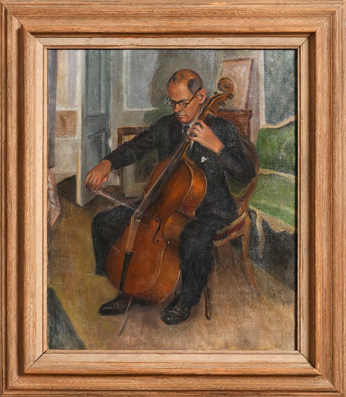 William John Leech RHA ROI (1881-1968) Home Practice: Michael O'Neill of the Dublin Chamber - Image 2 of 5