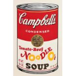 Andy Warhol (1928-1987) Tomato-Beef Noodle O´s, from Campbell's Soup II, 1969 (F. & S. II.61)