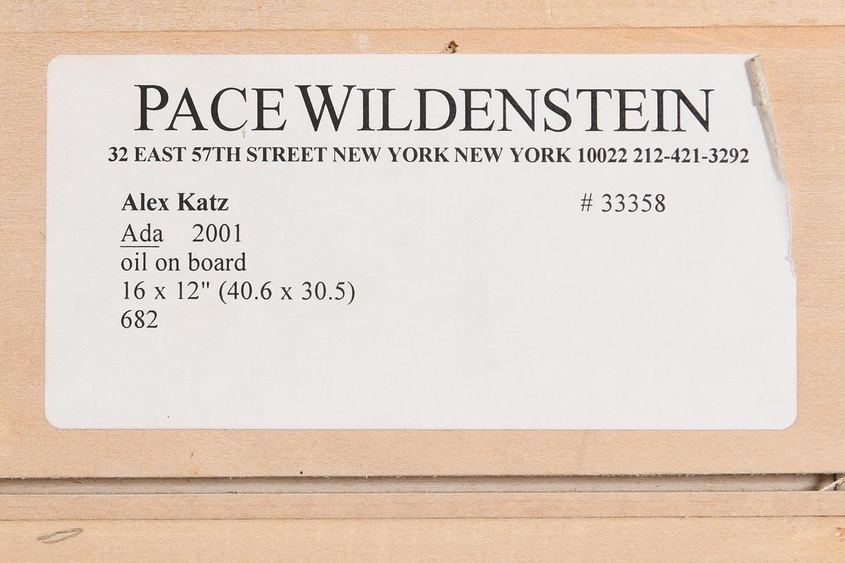 Alex Katz (b.1927) American Ada (2001) - Image 4 of 7