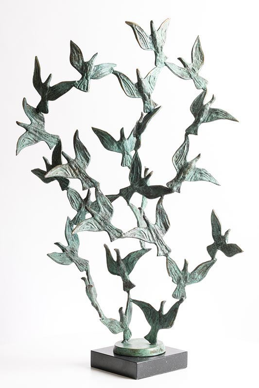 John Behan RHA (b.1938) Birds in Flight - Image 3 of 7