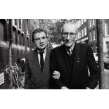 John Minihan (b.1946) Francis Bacon with William Burroughs, London (1989)