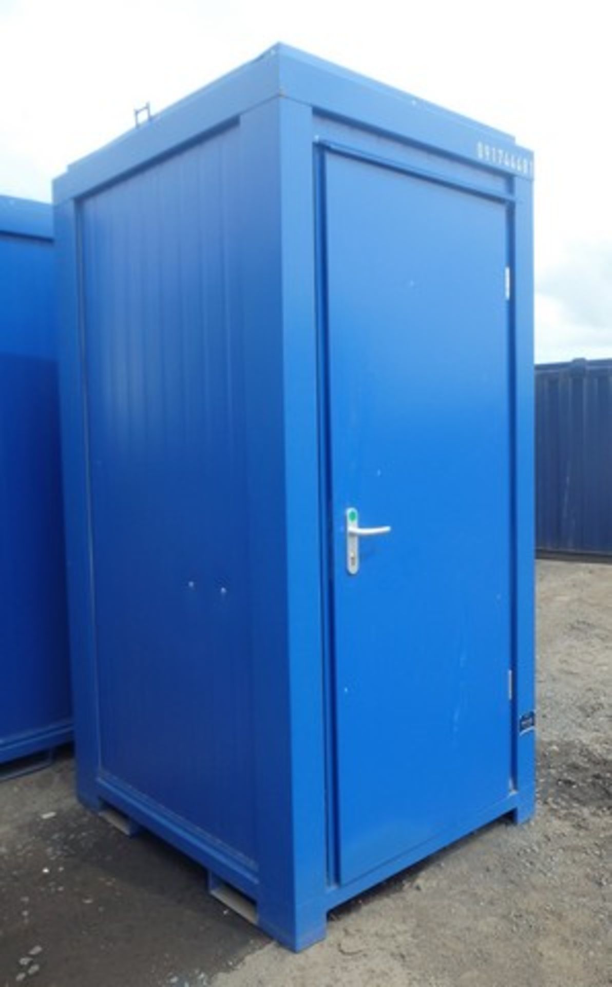 Single AV toilet block