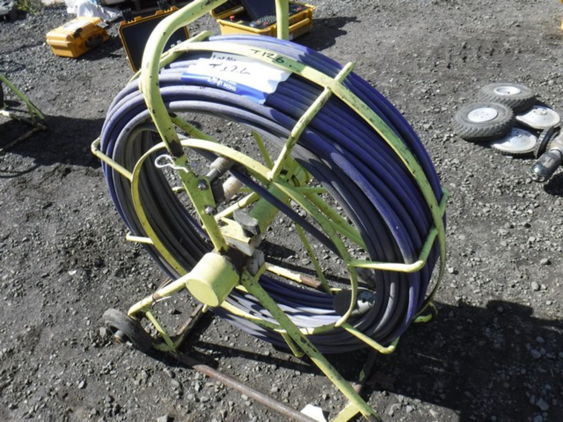 Optical drainage inspection cable on reel - Image 2 of 2