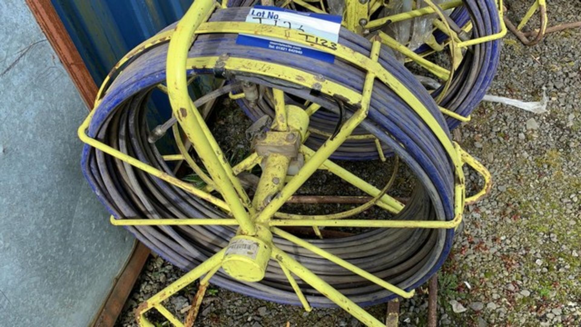 Optical drainage inspection cable on reel - Image 2 of 2