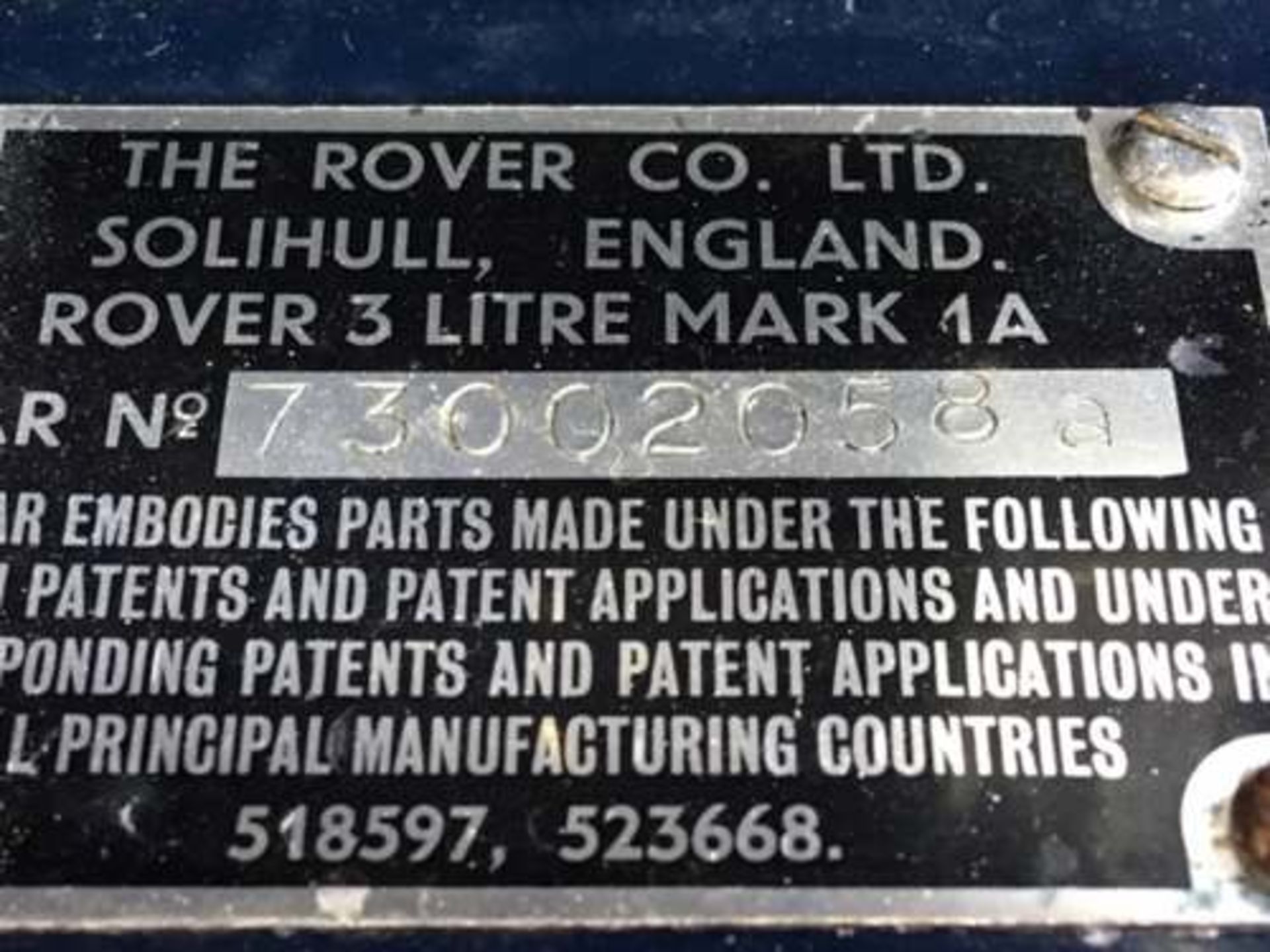 ROVER 3 LITRE - 2995cc - Image 9 of 9