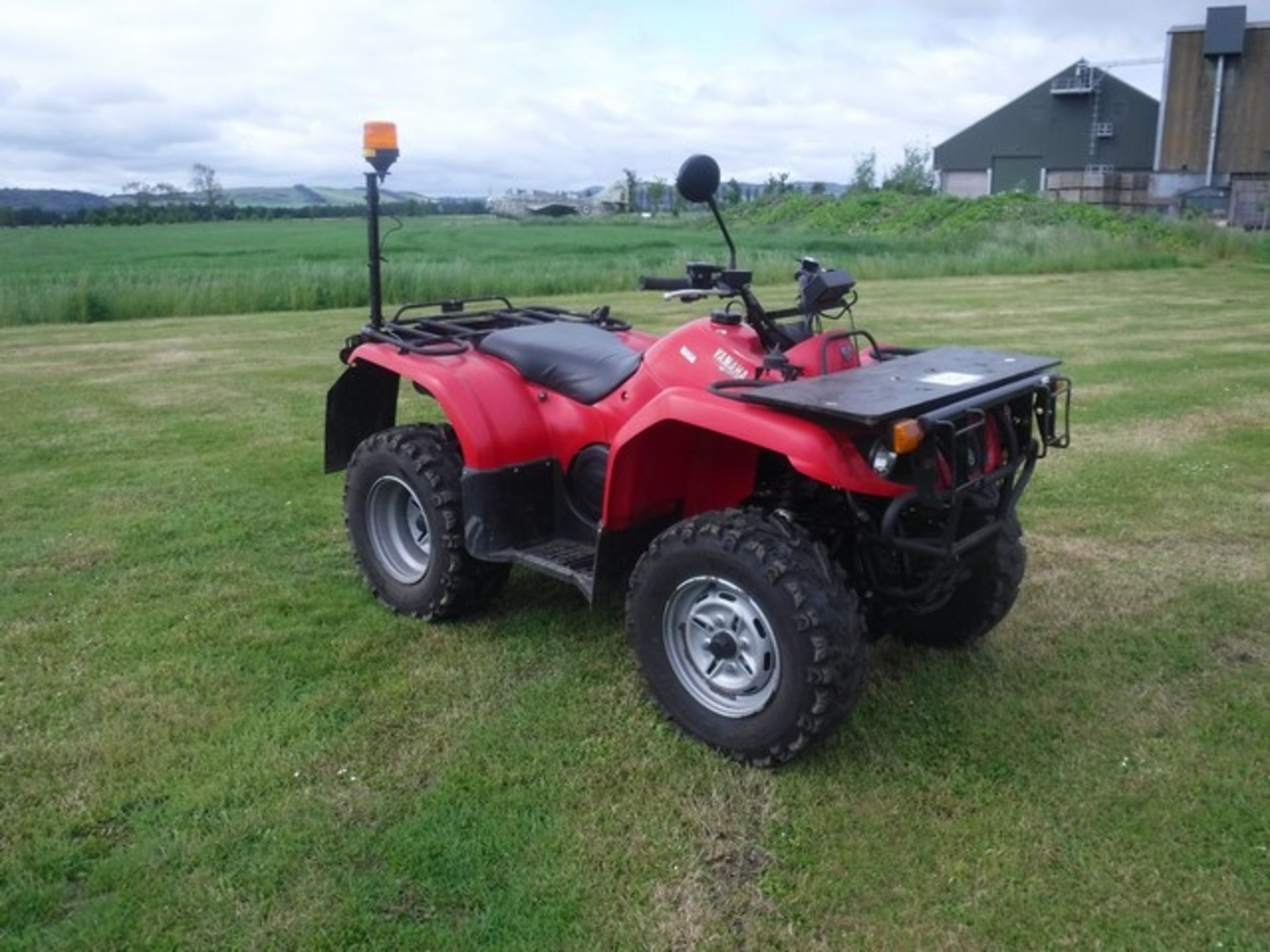 YAMAHA GRIZZLY 2WD QUAD 2008, 12283 KM AND 626 HRS (NOT VERIFIED)