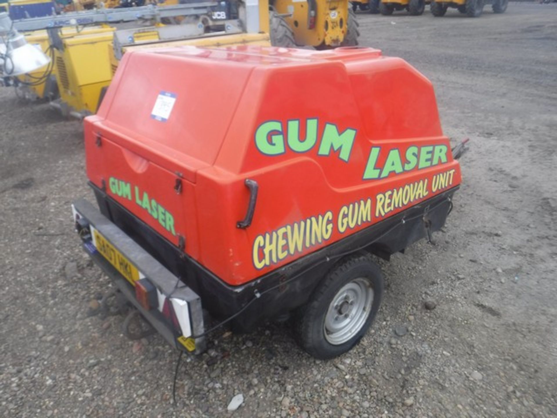 GUM REMOVAL LASER MACHINE MK4, 228 ENGINE, 129 BUGNER ID - XL9H1510E10315058 - Image 2 of 7