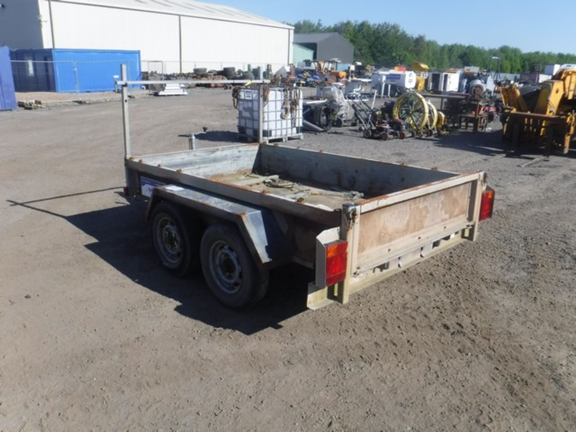 INDESPENSION TWIN AXLE TRAILER 8X5 SN - 074269 ASSET NO - 758-5128