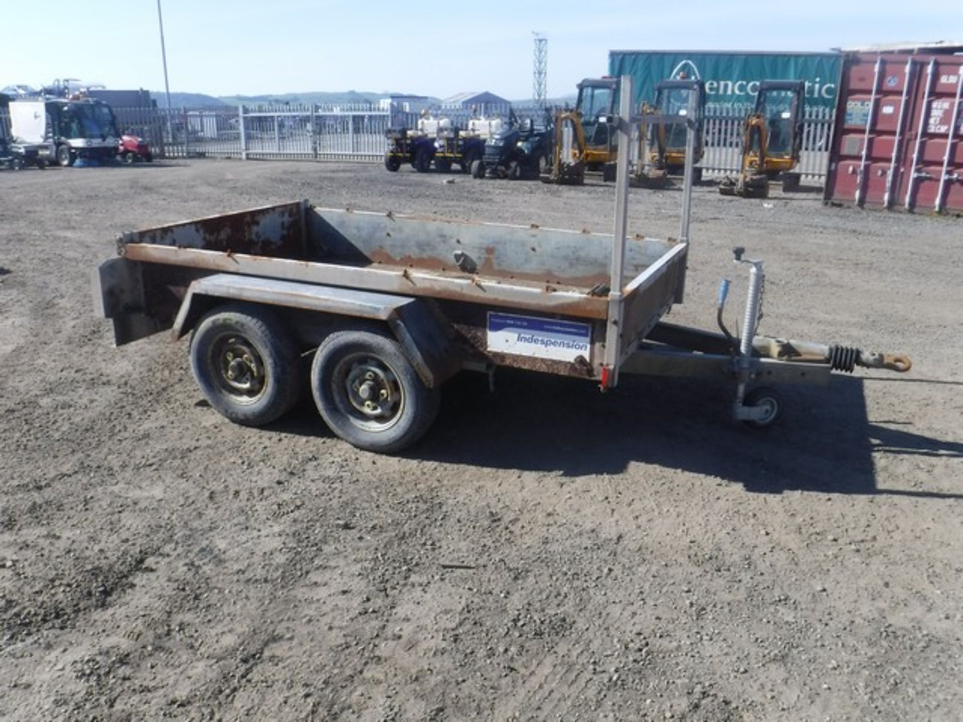 INDESPENSION TWIN AXLE TRAILER 8X5 SN - 074269 ASSET NO - 758-5128 - Image 4 of 4