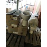 TOILET x5, CISTERN x2 AND VARIOUS SANITARY WEAR