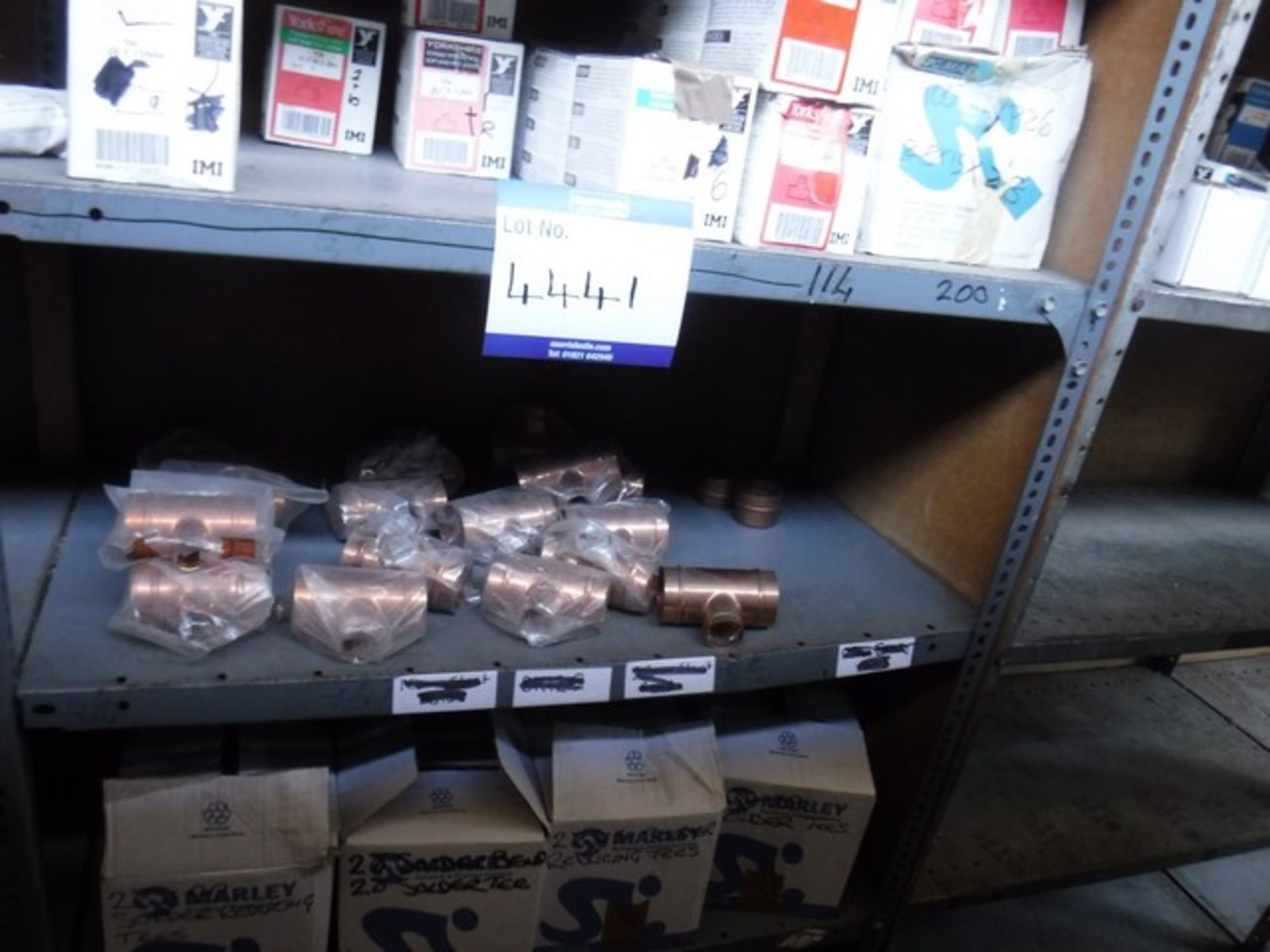 VARIOUS SOLDER FITTINGS