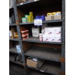 VARIOUS CONSUMABLES - CEMENT, GREASE, etc