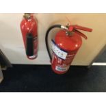 FIRE EXTINGUISHERS x4