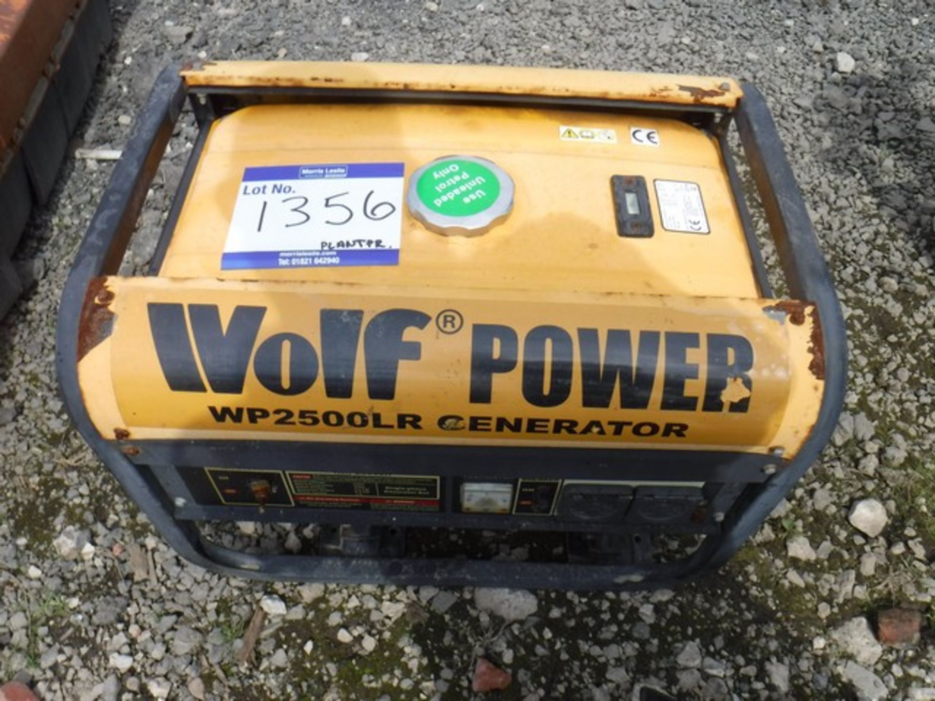 WOLF WP2500LR PETROL GENERATOR SN - 00024