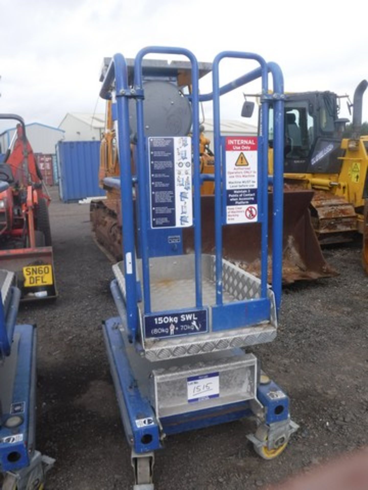 POWER TOWER ECOLIFT 2015 - LIFT CAPACITY 150KG REACH 4.2M SN - 66501515H - Image 2 of 4