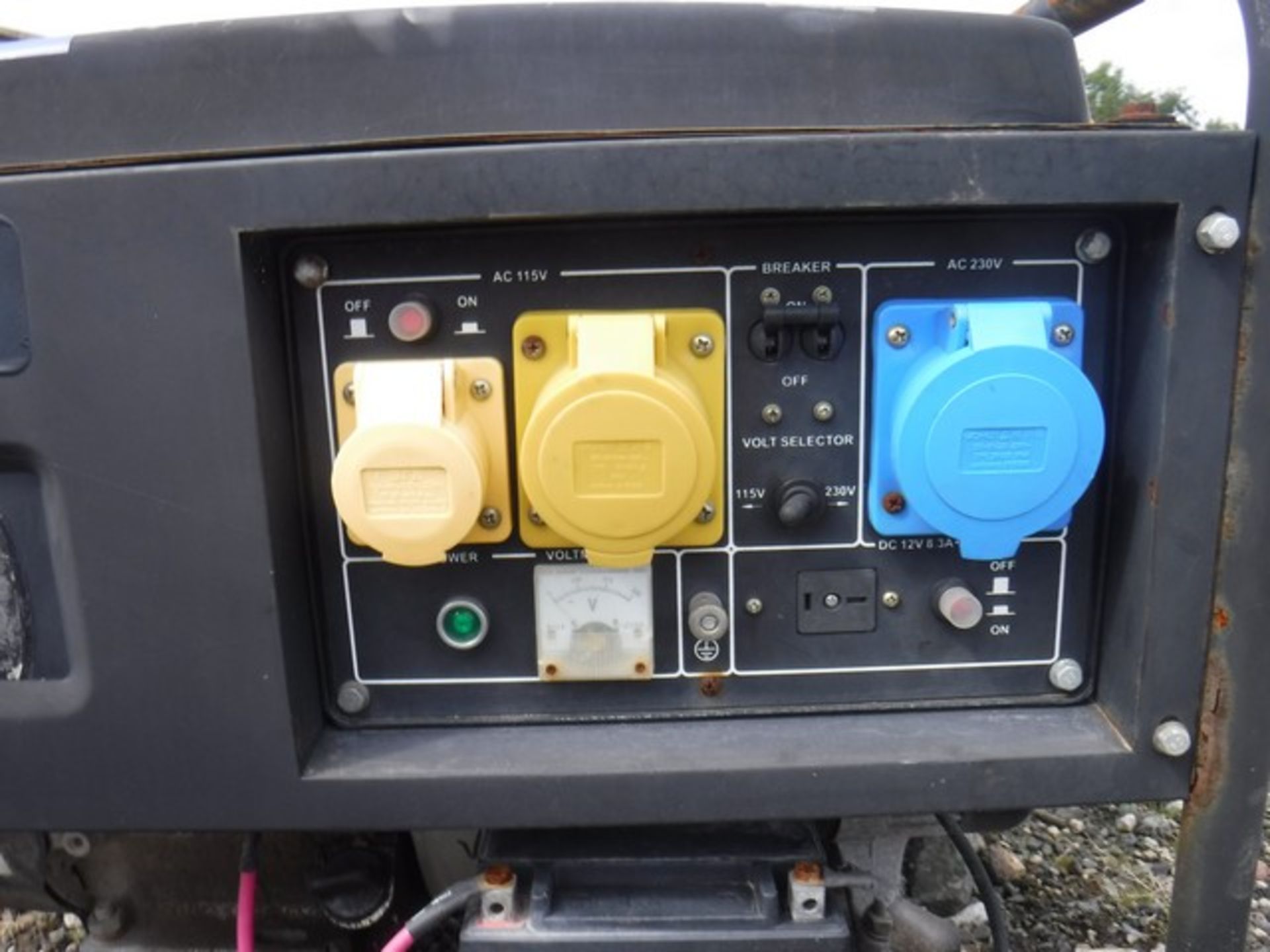 SES SPG6500 PETROL GENERATOR 6.5KVA ELECTRIC START - Image 5 of 5