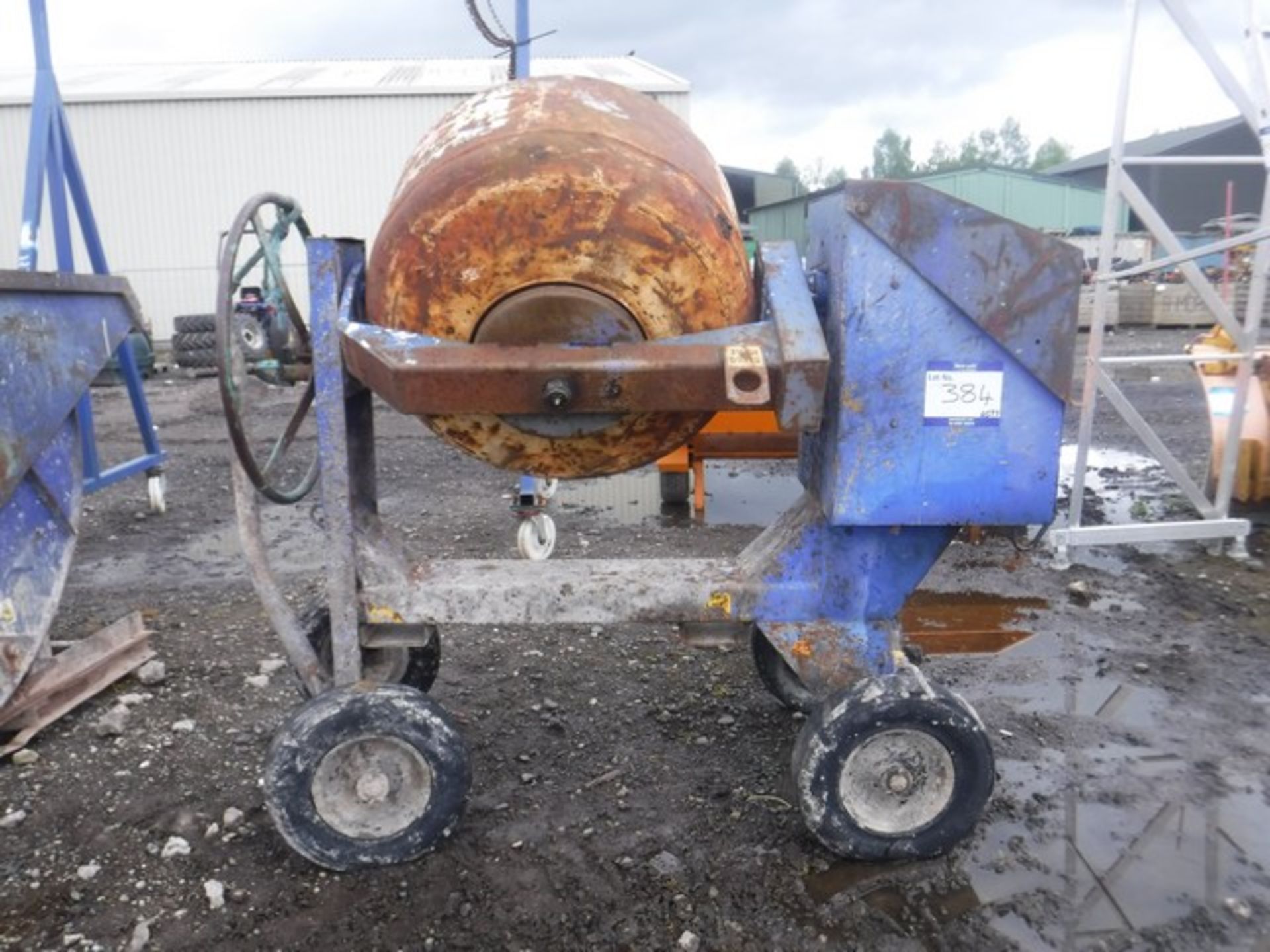 BARROW MIX CEMENT MIXER - DIESEL