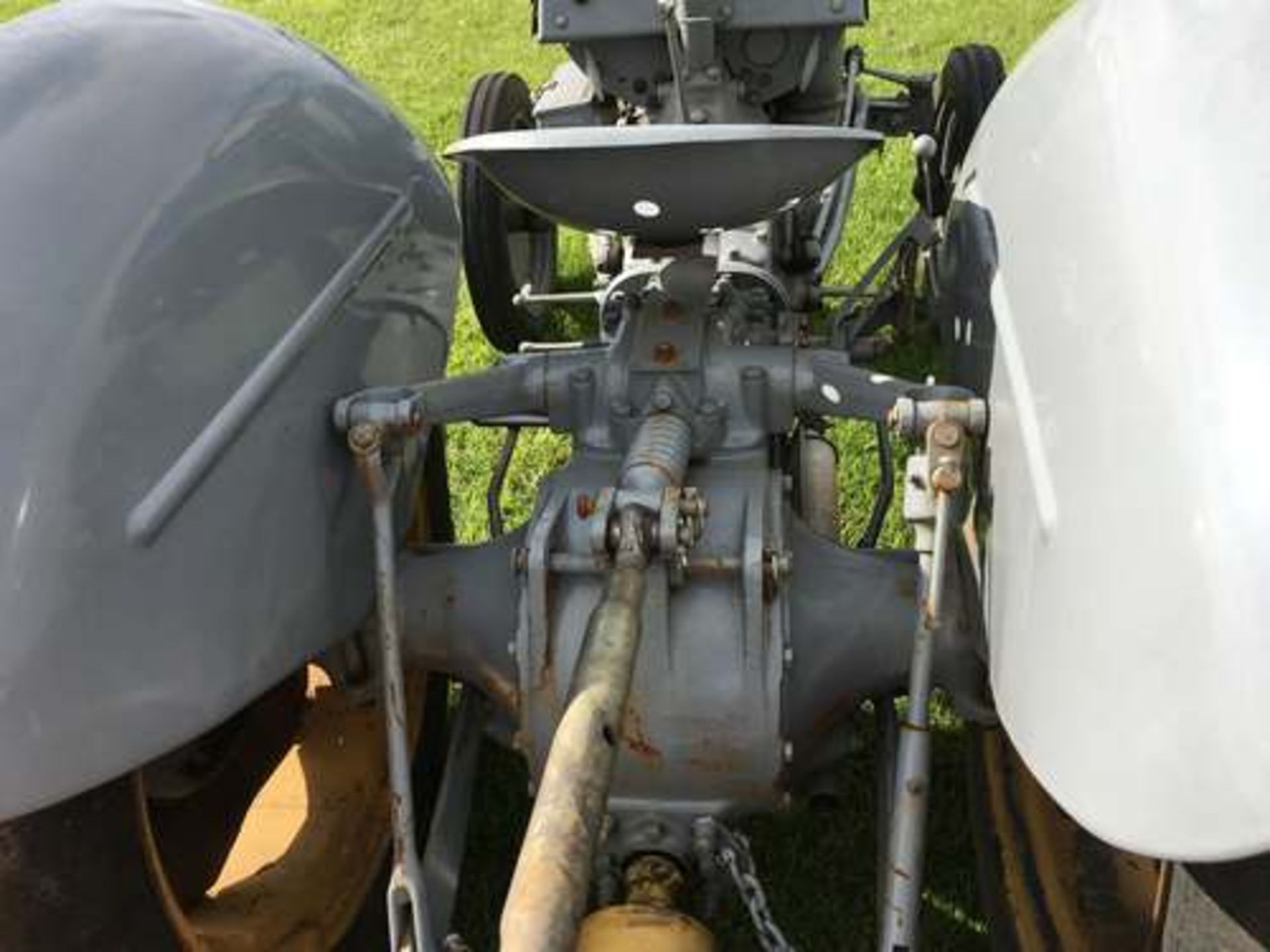 Ferguson TEC-20 Narrow Petrol Tractor With Operational Grass Cutter 1952 - Serial Number - TEC292678 - Image 7 of 13