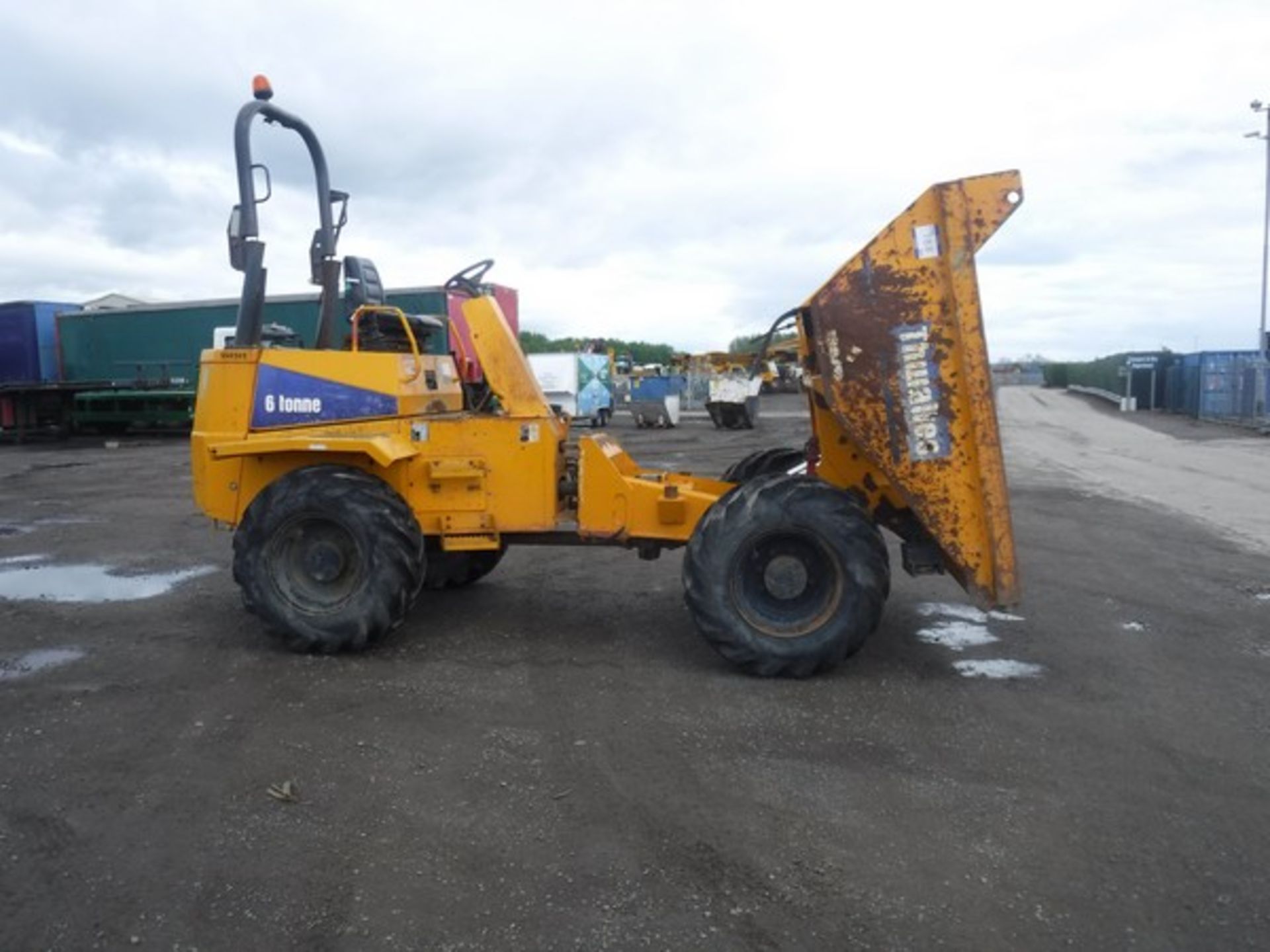 THWAITES 6TON FORWARD TIP SITE DUMPER 2008 - 3219HRS (NOT VERIFIED) - Bild 2 aus 7