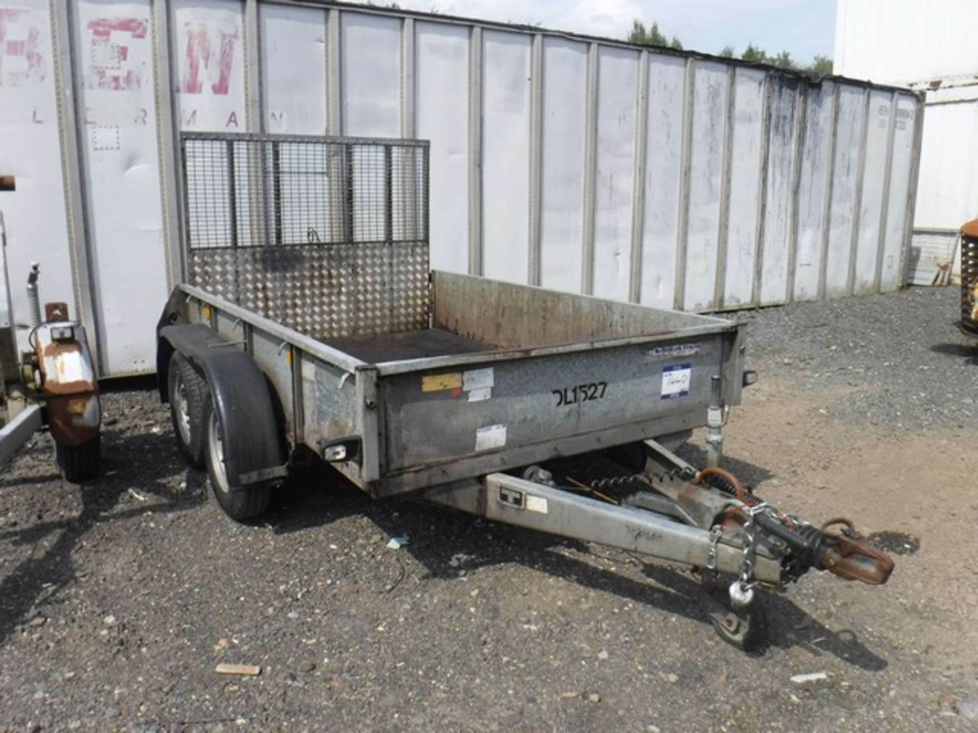 IFOR WILLIAMS 10x5 TWIN AXLE TRAILER - Image 2 of 5