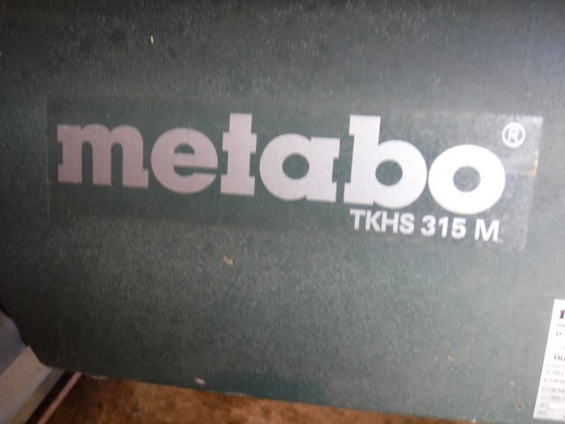 METABO TABLE SAW TKHS315M 110V - Image 3 of 4