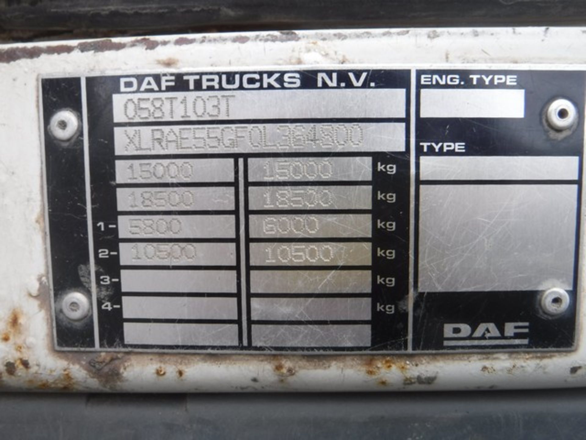 DAF TRUCKS LF - 6692cc - Image 8 of 9
